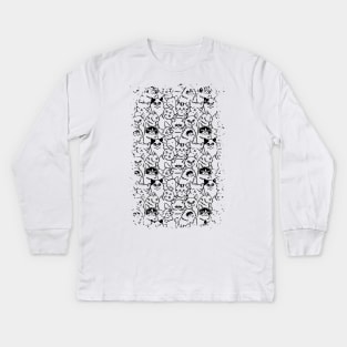 Oh Cats Kids Long Sleeve T-Shirt